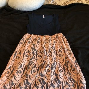 Pink Blush Maternity Dress